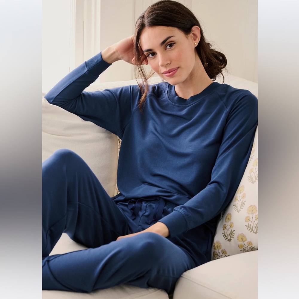 LAKE Relax Pants Set in Navy size M